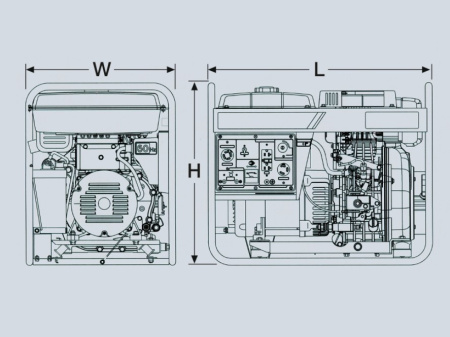 Дизельный генератор Yanmar YDG 5500 N-5EB2 electric