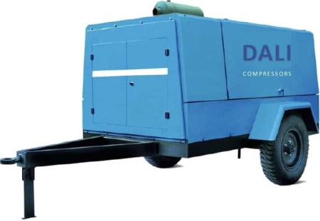 Передвижной компрессор Dali DLDY-45/8GA-F